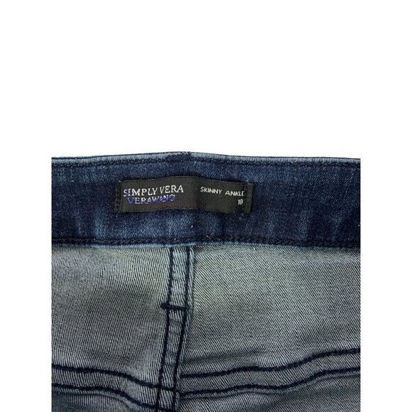 Simply Vera Women's Skinny Ankle Jeans - Picture 5 of 9